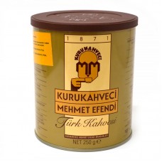 Кофе черный натуральный молотый KURUKAHVECI Mehmet Efendi, ж.банка, 250 г