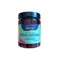 Джем Черная смородина без сахара низкокалорийный by.Jam.me, ст.бан, 230 г