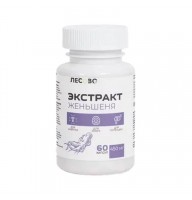 Женьшеня экстракт в капсулах Лесово, 60 капсул по 0,45 г, 27 г
