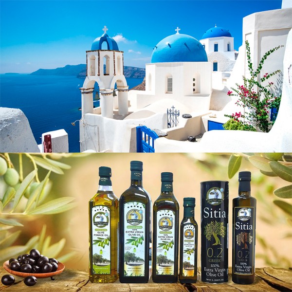Поступление продуктов из Греции: масла, оливки, пасты