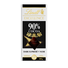 Шоколад горький 90% Excellence Lindt, 100 г
