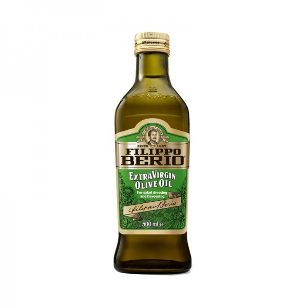 Масло оливковое Extra Virgin первого холодного отжима Filippo Berio, ст.бут, 500 мл