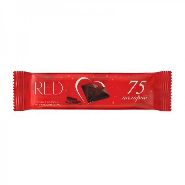 Шоколад темный без сахара Red, 26 г