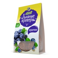 Крекеры льняные с черникой Компас здоровья, 50 г