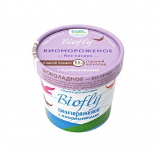 Мороженое BIOfly Горький шоколад без сахара с пробиотиками Десант здоровья, бум.ст, 45 г