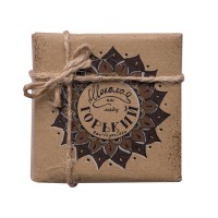 Шоколад на меду Горький ручной работы RawVeganCake, 100 г