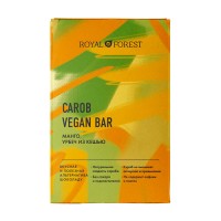 Шоколад Carob Vegan Bar Манго, урбеч из кешью Royal Forest, 50 г