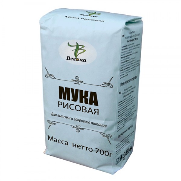 Мука рисовая Вегана, 700 г