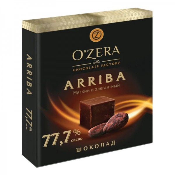 Шоколад горький 77.7% Arriba OZera, 90 г
