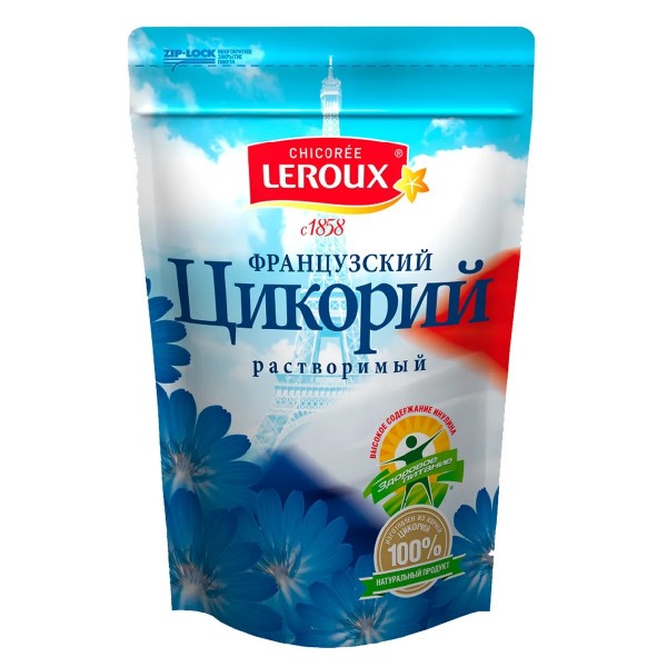 Цикорий растворимый Франция LEROUX, дойпак, 100 г