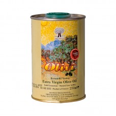 Масло оливковое Extra Virgin фермерское Греция Olivi, ж.бан, 250 мл