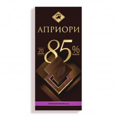 Шоколад горький 85% Априори, 100 г