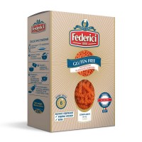 Макаронные изделия Спиральки №42 без глютена из красной чечевицы Federici, 250 г