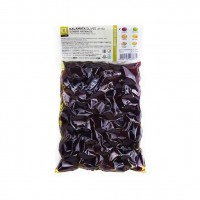 Оливки Каламата с косточкой a-серия Large Греция EcoGreece, вак.уп, 250 г