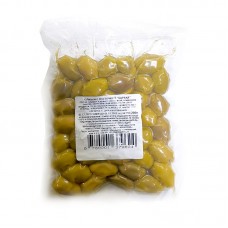 Оливки зеленые с косточкой Тунис Baraka, вак.уп, 200 г