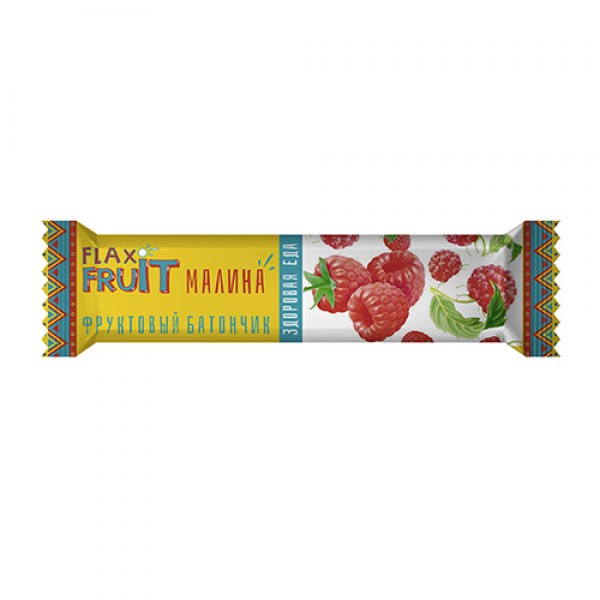 Батончик Flax Fruit с малиной Компас здоровья, 30 г