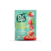 Овсяная молочная каша быстрого приготовления С клубникой Ол'Лайт, 40 г