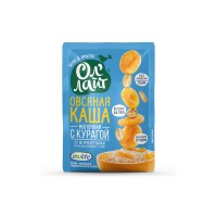 Овсяная молочная каша быстрого приготовления С шоколадными кусочками Ол'Лайт, 40 г