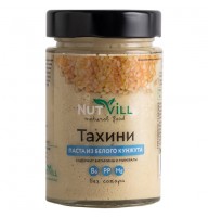 Паста из белого кунжута Тахини NutVill, 180 г