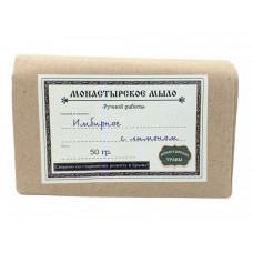 Монастырское мыло из Крыма Имбирное с лимоном Монастырские травы, 50 г