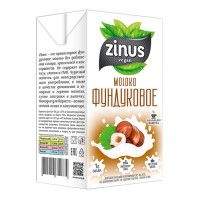 Молоко фундуковое, Zinus, 1 л