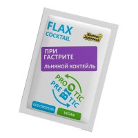 Коктейль льняной При гастрите с пребиотиком Компас здоровья, 10 г