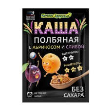 Каша полбяная с абрикосом и сливой Компас здоровья, 30 г