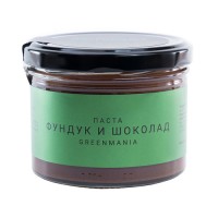 Паста Фундук и шоколад Greenmania, 200 г