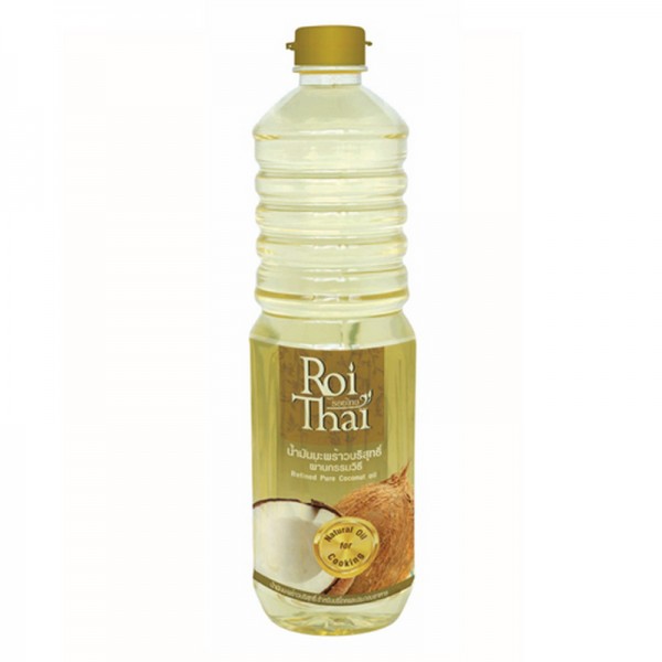 Кокосовое масло рафинированное Roi Thai, пл.бут, 1000 мл