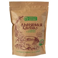 Каша льняная с кэробом и кунжутом Лакомства для здоровья, 400 г