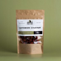 Шиповник лесной сушеный Лесово, крафт.пакет, 50 г