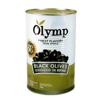 Маслины оксидированные OLYMP с косточкой (111-120) Sup. Colossal Olymp, ж.бан, 4,65 кг