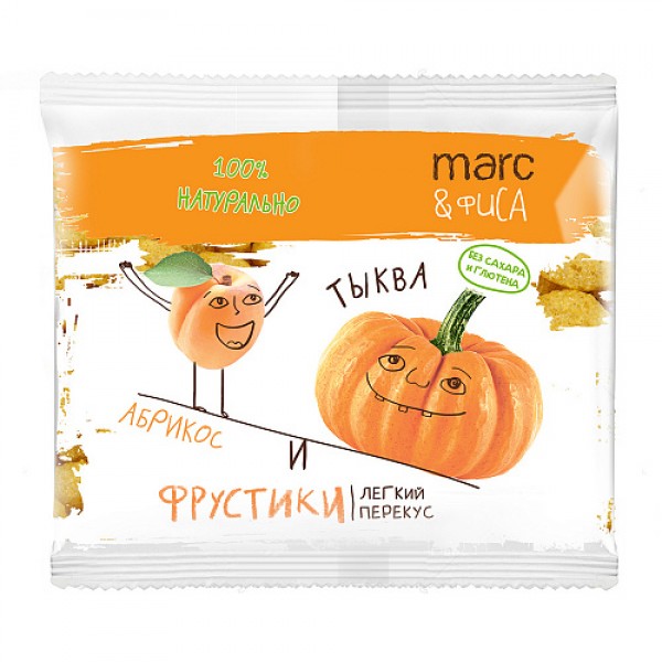 Фрустики Абрикос и тыква Marc&Фиса, 15 г