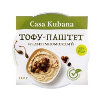 Тофу-паштет Средиземноморский Casa Kubana, 110 г