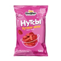 Нутсы чипсы нутовые со свеклой и кунжутом Don Shelldon, 50 г