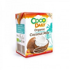 Молоко кокосовое органическое 17-19% жирности CocoDaily, тетрапак, 200 мл