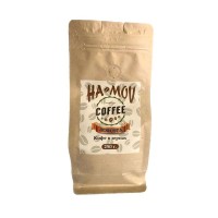 Кофе ROBUSTA жареный натуральный в зернах HAMOV, крафт.пакет, 250 г