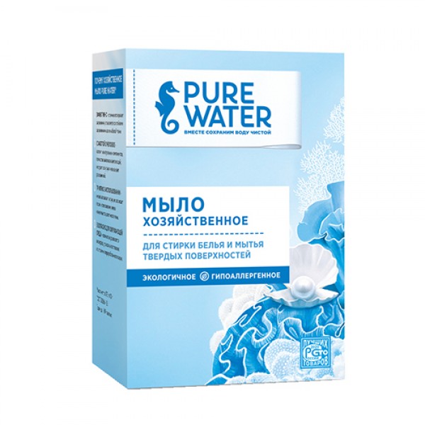 Хозяйственное мыло Pure Water, 175 г