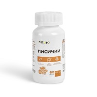 Лисички сушеные в капсулах Лесово, 60 капсул по 0,450 г, 27 г