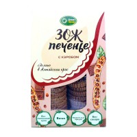 Печенье БИО с кэробом без сахара Green Злак, 150 г