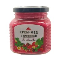 Крем-мед с земляникой Кудесникъ, ст.бан, 250 мл