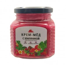 Крем-мед с земляникой Кудесникъ, ст.бан, 250 мл