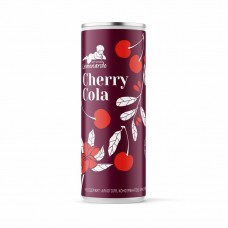 Лимонад без сахара Cherry Cola Вишневая кола Lemonardo, ж.бан, 330 мл