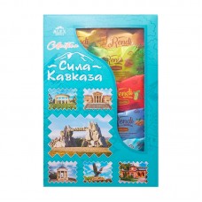 Конфеты мультизлаковые с орехами Rendi Сила Кавказа Collection набор Ассорти Alex Sweets, 215 г