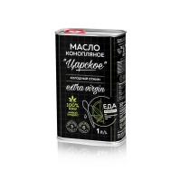 Масло конопляное Царское нерафинированное сыродавленное Конопель, ж.бан, 1 л