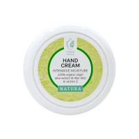 Крем для рук увлажняющий с маслом органической оливы, алоэ вера и витамином Е, Греция Greekoliva, 200 мл