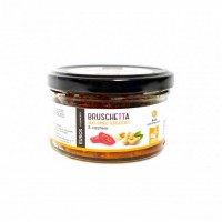 Брускетта из вяленых томатов с кешью и оливковым маслом Греция EcoGreece, ст.бан, 150 г