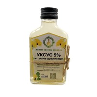 Уксус из цветов Одуванчика с уксусной маткой нефильтрованный Живые уксусы Кавказа, 100 мл