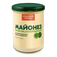 Майонез низкокалорийный из семян амаранта постный без животных жиров Ufeelgood, 450 мл