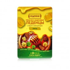 Леденцы живичные Медово-кедровые с липой Кедрини, 6 шт